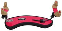 Wolf SR-24-PIN schoudersteun voor viool, Forte Secondo, rose scintillant, geschikt voor 1/2-1/4