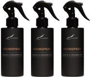 Claudius Cosmetics B.V. Claudius Cosmetics Roomspray Sweet Orange & Cedarwood 300 ml set van 3 stuks