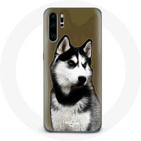 Maniacase Etui voor Huawei P30 Pro Siberische Husky