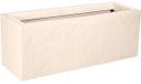 EDA Bloembak Plantenbak 25 liter - 59 x 19,5 cm - Hoogte 22,8 cm - Beige