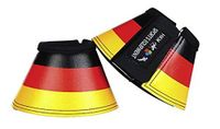 HKM Springschoenen Flags Pony Geel/Rood