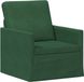 vidaXL Enkele bank jungle groen 70 x 81 x 82 cm corduroy stof
