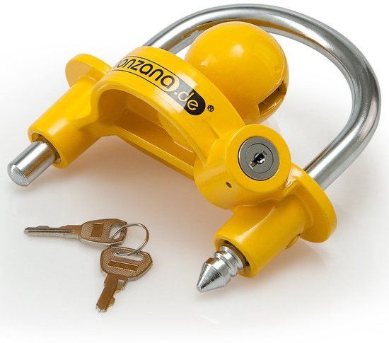 Somultishop Aanhanger slot disselslot trailer slot geel