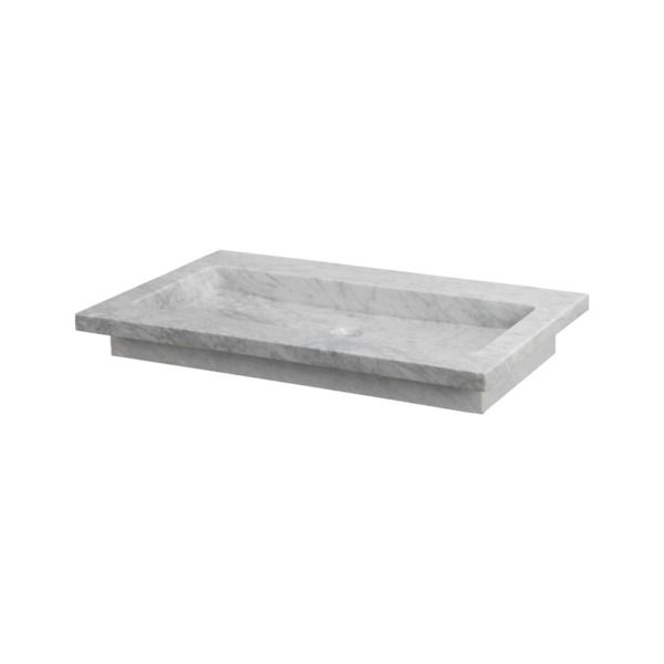 Forzalaqua Nova Carrara Gepolijst 60,5X51,5X9,5cm 1Xø36mm 8010825