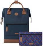 Cabaïa CABAIA Adventurer Large Chicago Rugzak - Donkerblauw - Polyester - 2023