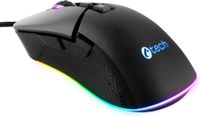 C-TECH Dawn, Duitse versie, voor rechtshandigen, 6400 DPI, draadloos via USB, zwart