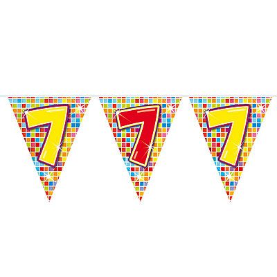 MINI Vlaggenlijn Blocks 7 Jaar 6mtr