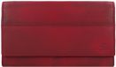 GREENBURRY Destressed Long Wallet RFID Deep Red