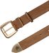 CK Calvin Klein Calvin Klein Riem Vrouwen Leer Karamel