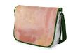 Bonamaison Digitaal bedrukte Messenger schooltas met kaki riem voor studenten, crossbody tas, koerierstas, schoudertas voor kinderen, meisjes, jongens, maat: 29x36 cm
