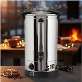 Melko machine à boissons chaudes et vin chaud cuiseur à vin chaud conserve-tout vin chaud 7 L thermostat thé analogique pot, 1500 W, s'éteint automatiquement en cas de surchauffe