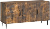 vidaXL TV-kast Gerookt eiken 99 x 34,5 x 50 cm Bewerkt hout
