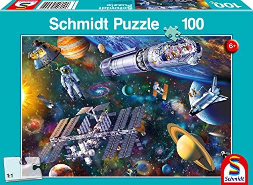 Schmidt Spiele 56455 Ruimteplezier - 100 stukjes kinderpuzzel