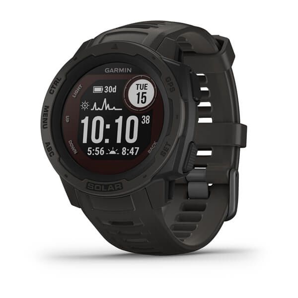 Garmin Instinct Solar Smartwatch - Graphite - 45mm