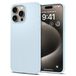 Spigen Thin Fit Hoesje Geschikt voor Apple iPhone 15 Pro Max - Back Cover Bleu