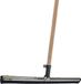 Betra Raclette de sol/raclette de douche - pour l'eau - métal/caoutchouc naturel - Largeur 35 cm - avec manche en bois - 130 cm
