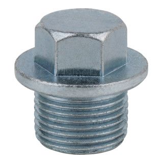 KS Tools olie aftapplug - buitenzeskant 17mm - M20x1.5x15mm - set van 10