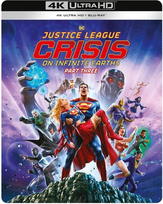 Justice League - Crisis On Infinite Earths Part Three (Steelbook) - 4K Ultra HD Blu-ray