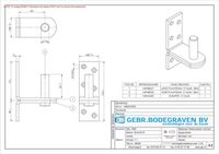 GB Verhoogde duim elektrolytisch verzinkt pen diameter 16 x 35mm 49480