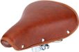 ZenithVibe Selle de vélo en cuir - PU cuir souple - vintage durable - hommes femmes VTT vélo de course spinning - blanc