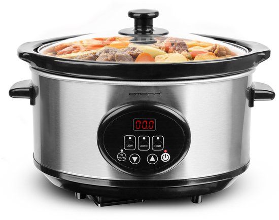Emerio Slowcooker SC-129406 - 3.5L - 240W - RVS