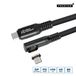 Microconnect câble USB USB4 Gen 3x2 0,5 m USB C 240 W Noir