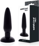Addicted Toys - Butt Plug Mannen - Buttplugs Voor Mannen - Buttplug 12,5 cm - Zwart