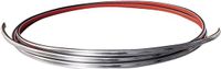 Eufab Chromen sierstrip, universeel, 2,45 m x 21 mm