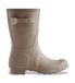 Hunter Damen WFS1000RMA Original Short Stiefel taupe