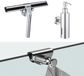 Fortifura accessoireset - glaswisser - zeepdispenser - handdoekhaak - chroom SW1211584/SW1111566/SW1152334