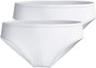 CALIDA Slip Sleek Skin Slip 2P Set van 2 - Dames - Wit - Effen - Polyamide/Elastaan - Maat XS
