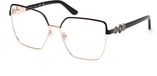 Guess GU50229 Matte black 57/16/140 Vrouw Brilmonturen