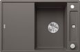 Blanco Silgranit spoelbak, 780x510 mm, met toebehoren, InFino, grijs