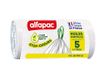 Alfapac - 25 vuilniszakken 5 l met schuifband, geurstop met etherische oliën