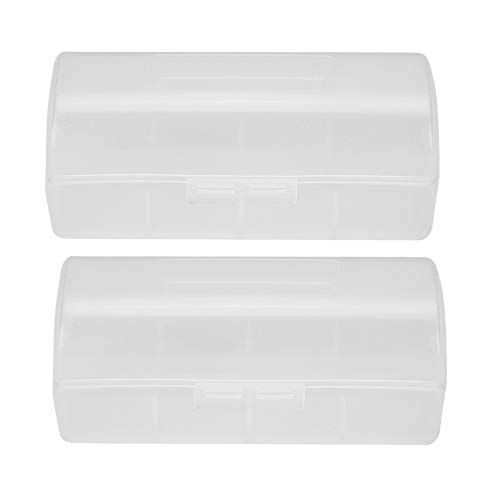 Ccylez 2 STUKS 26650 Batterij Box Case - Batterij Opbergdoos Houder voor 26650 Batterij Batterijen - Beschermhoes