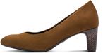 Tamaris Dames Pumps met blokhak, bruin (Cognac Comb), 37