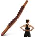 Omgoods - Outil de massage Gua Sha en bois avec 31 billes de massage