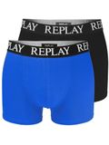 Replay Men's Boxer Short (2 Pair Box) RP101005 - Turquoise/Black - XL