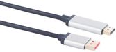 S-Impuls DisplayPort - HDMI câble | 4K 60Hz | 2 mètre | Bleu