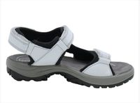 Rohde Biella Wandelsandalen Dames Wit Leer Klittenband Maat 36