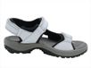 Rohde Biella Wandelsandalen Dames Wit Leer Klittenband Maat 36