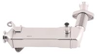 Refroidisseur de recirculation des gaz d'échappement - Refroidisseur de vanne EGR - Moteur M47 M57 - Convient pour E46 E60 E61 E87 E90 E91 - Remplace le numéro de pièce OEM 11717790065