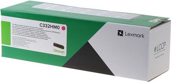 Lexmark C332HM0 Magenta Toner Cartridge