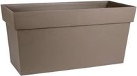 EDA Muret met Toscane wielen - 79 x 35 x H 39 cm - 74 L - Taupe