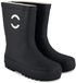 Mikk-Line Solid Regenlaarzen Junior Zwart Unisex Maat 25