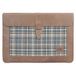 LONDO Leren Sleeve Compatibel met MacBook Pro 16 & MacBook Pro 15 Inch (M5, M4, M3, M2, M1, Pro, Max), Premium Top Grain Echt Leren Laptoptas, Mink, Modellen 2020 tot 2026