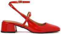 Kazar Patent Leather Red Pumps