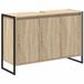 vidaXL Badkamerkast Sonoma 90 x 30 x 60 cm Bewerkt Hout