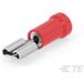 TE Connectivity 5-160483-1 Connecteur femelle Largeur d'insertion : 4,8 mm Épaisseur d'insertion : 0,8 mm 180° Rouge 1 pièce(s) Bande sur bobine complète