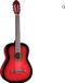 Eko Klassieke gitaar 4/4 Eko Studio Series CS-10 Rood Sunburst met tas